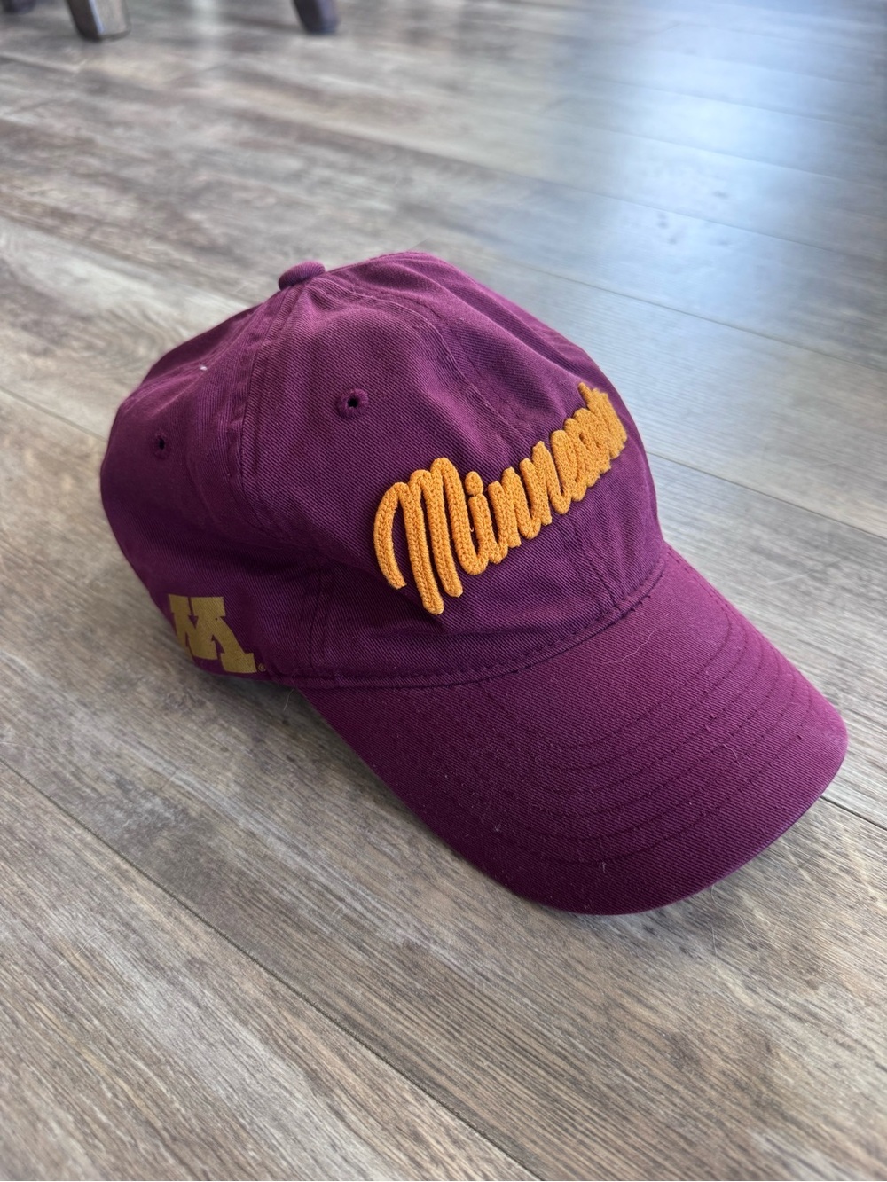Zephyr Wine Cotton Strapback Cap